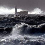 Wind warning as Cumbria hit by Storm Ashley