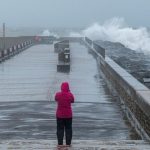 Storm Ashley leaves thousands without power after UK pounded by 80mph winds