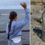 Girl gets reply from her message in a bottle after it turned up 550 miles away