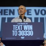 Obama rips Trump in Vegas voter turnout monologue