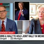 Dem Michigan Rep. Debbie Dingell frets to CNN’s Jake Tapper she’ll get tossed in ‘internment camp’ if Trump wins: ‘May have to visit me’