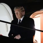 Trump arrives in Washington ahead of Monday’s inauguration