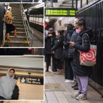 Exclusive | NYC straphangers hug the walls inside subway stations in wake of spiraling transit crime