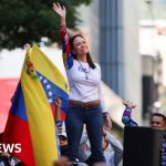 Venezuela opposition says leader Machado briefly arrested at rally