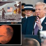 Trump vows to put US astronauts on Mars: ‘Pursue our manifest destiny’