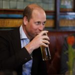 Prince William Shares Pint With Soccer Fans After Kate Middleton Remission