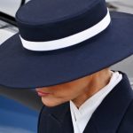 Melania Trump Goes Incognito Mode in a Face-Covering Hat