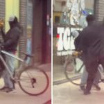 ‘Hero’ security guard slashed with angle grinder while trying to stop bike thief