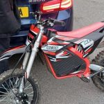 Police seize off-road bike being ridden by a lone seven-year-old