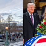 Virginia man arrested after trying to set car on fire outside the Capitol as  Trump paid respects to Jimmy Carter and met with GOP senators