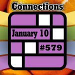 Today’s Connections Hints & Answers For January 10, 2025 (Puzzle #579)