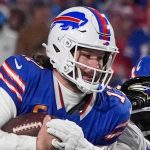 Baltimore Ravens 25-27 Buffalo Bills: Josh Allen and Bills book AFC Championship meeting with Kansas City Chiefs