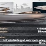 World’s sleekest superyacht 330ft ‘Lily’ unveiled by firm who boast she’s ‘floating art’ with spaceship-esque design