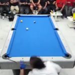 Horror moment gunman opens fire at pool contest on livestream sending terrified spectators running and leaving two dead