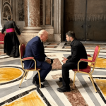 What Trump and Zelensky ‘said to each other at Pope funeral revealed’ as pressure mounts on Putin to make a deal