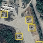 Satellite pics show Putin on the march as Russia masses troops 35 miles from Nato border with 2k soldiers & helicopters