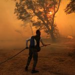Firefighters In ‘Titanic Battle’ As Wildfires Rage In Greece 