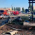 Putin blitzes Ukrainian shopping centre with half-ton glide bomb killing two and injuring dozens defying Trump warning