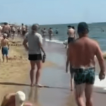 At least three swimmers dead after being blown up by SEA MINES drifting into tourist beaches in Ukraine