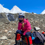 Chilling vid shows climber feared dead after getting trapped on 25,000ft peak saying she was ‘not afraid to die’