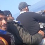 Moment migrants speed into Europe on JET SKI they’d bought for $5,000 – driving it for 12hrs across the Med from Africa