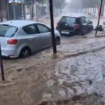 Spanish holiday hotspot hit by floods as deluge turns streets into rivers and cars are swept away
