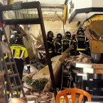Massive explosion rocks Madrid cafe leaving 21 people injured as emergency services rush to the scene