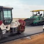 Horror as out-of-control steamroller crushes three construction workers to death while paving motorway in Brazil
