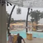 Storm Alice forces Wayne Lineker’s Ibiza club to close as floods swamp supercars & deluge turns roads into rivers