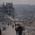 Palestinians Return to Devastation as Trump Heads to Israel With Hopes to Meet Hostages