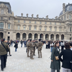 Louvre evacuated after gang steals jewellery worth millions in horror raid as thousands of tourists flee Paris museum