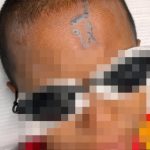 Boy, 10, is left humiliated after having vulgar word written across his FOREHEAD by bullies using a makeshift tattoo gun