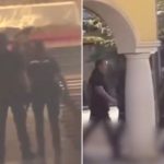 Knifeman goes on horror rampage wielding two blades & stabbing one in Brit holiday hotspot before cops tasered him