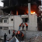 Israel launches wave of airstrikes on Gaza killing at least 24 as fragile ceasefire hangs in balance