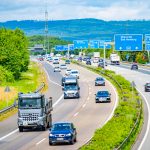 Couple caught romping in car as it flies down motorway at 87mph swerving across lanes & nearly causing horror pile-up