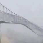 Terrifying moment super typhoon rattles bridge like it’s made of paper as storm kills 8 & displaces 1.4m in Philippines
