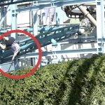 Horrifying moment woman PLUNGES from faulty 60mph rollercoaster in deadly accident at top European theme park