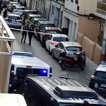 Allahu Akbar’ knifeman tasered & shot by elite terror cops ‘after stabbing three in street’ & holing up in flat in Spain
