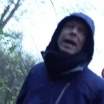 Moment fuming Christian Brueckner grabs reporter’s camera as paedo loses his cool cycling to woodland lair
