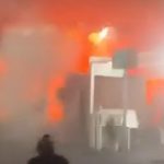 Blaze erupts at COP30 conference hall as fire rips through UN’s eco summit days after protesters clashed with security