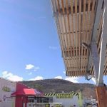 Woman slashes her own throat with a chainsaw in horror suicide at busy DIY shop car park