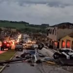 At least five dead & 430 injured after tornado rips through Brazil as rescuers hunt for victims in trail of destruction