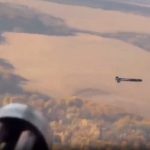 Stunning moment Ukrainian helicopter shoots down Russian drone mid-air with fast-firing minigun blitz