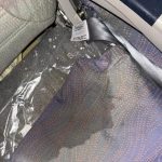 Moment Emirates passengers soaked in packed plane mid-flight as water gushes onto seats after jumbo sprang leak