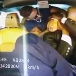 Horrifying moment taxi driver put in CHOKEHOLD by passenger who threatened to kill him & groped him mid-ride in Dubai