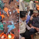 Landslide kills 18 as hundreds of rescuers desperately search through dense jungle for dozens more missing