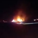 At least 45 dead after bus smashes into diesel tanker & erupts into flames with passengers trapped inside