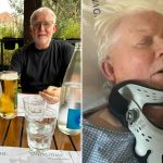 Brit grandad stranded in holiday hotspot with fractured skull & broken back after horror fall onto rock