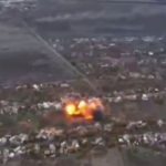 Horror moment Putin’s BOUNCING bomb unleashes terror on Ukrainian homes as Russian glide weapon ricochets and explodes