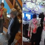 Shock moment female Brit bandit ‘swipes 6 bottles of posh wine worth £30,000 in choreographed theft under staffs’ noses’